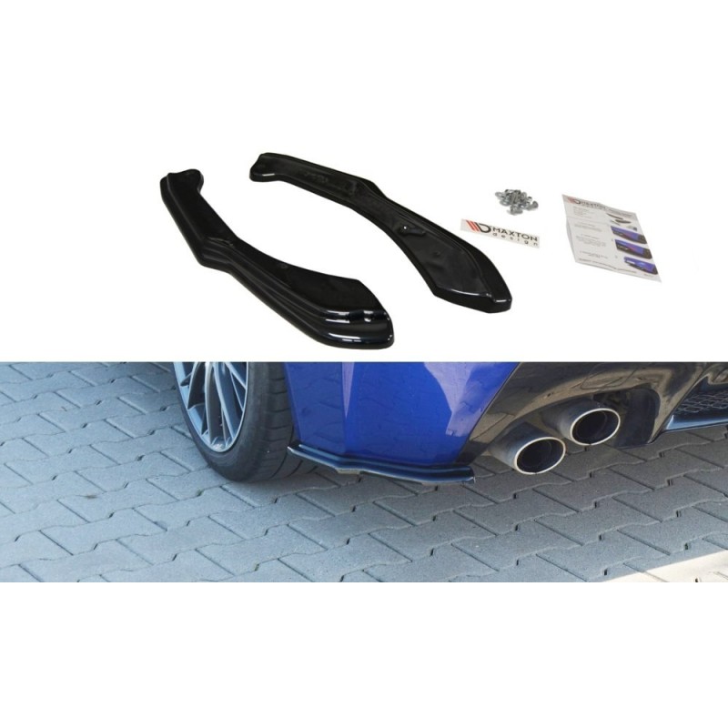Splittery Boczne Tylnego Zderzaka ABS - Lexus RC F