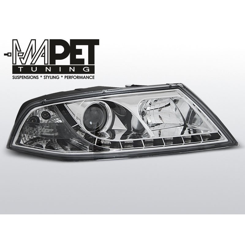 Skoda Octavia 2 04-08 diodowe CHROM LED LPSK07
