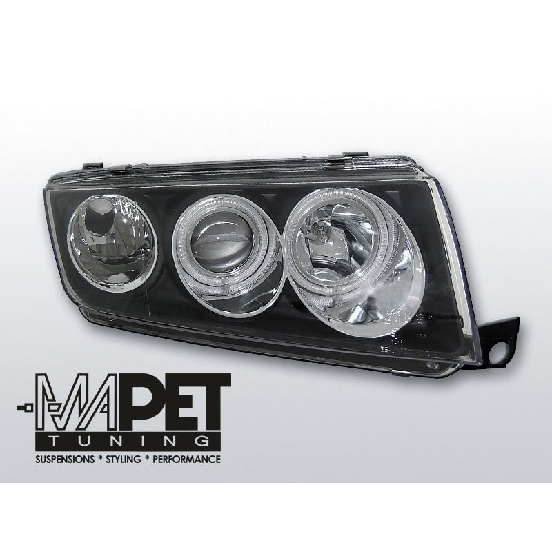 Seat Fabia 99- clear Angel Eyes BLACK soczewka ringi LPSK03