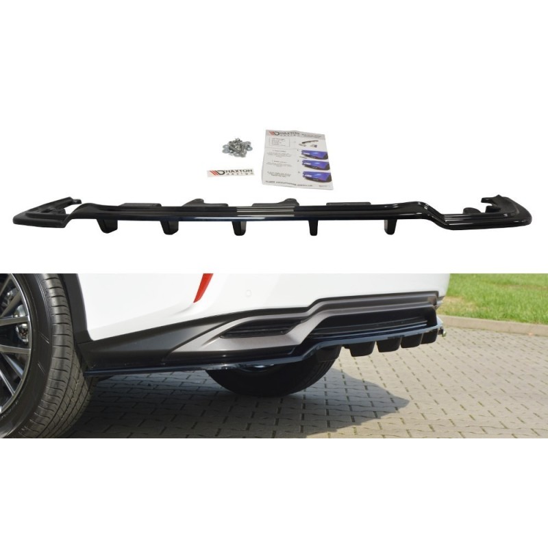Dyfuzor Tylnego Zderzaka ABS - Lexus RX Mk4 H