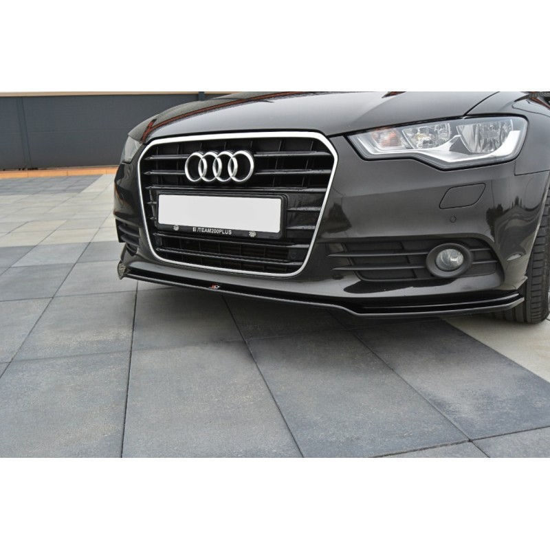 Przedni Splitter / dokładka (ver.1) - Audi A6 C7 Przedlift
