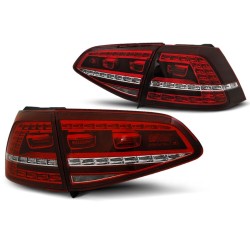 VW Golf 7 - Red White LED...