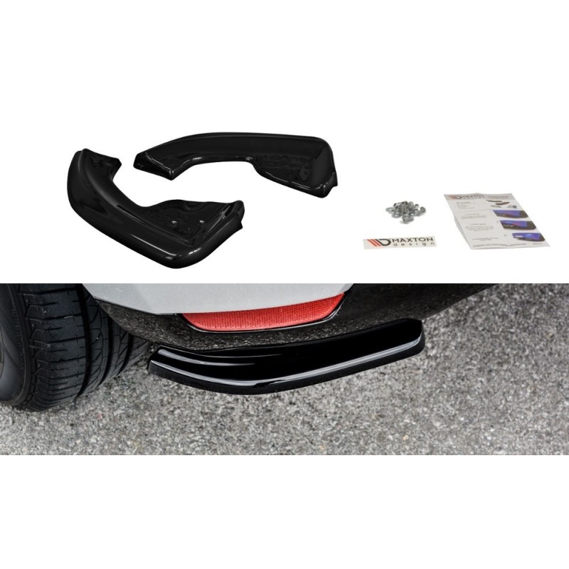 Splittery Boczne Tylnego Zderzaka ABS - Renault Clio Mk4