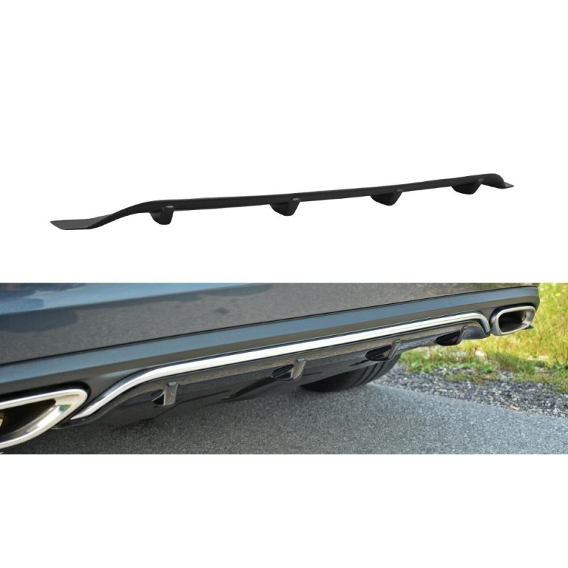 Dyfuzor Tylnego Zderzaka ABS - MERCEDES E W212 Coupe / Cabrio
