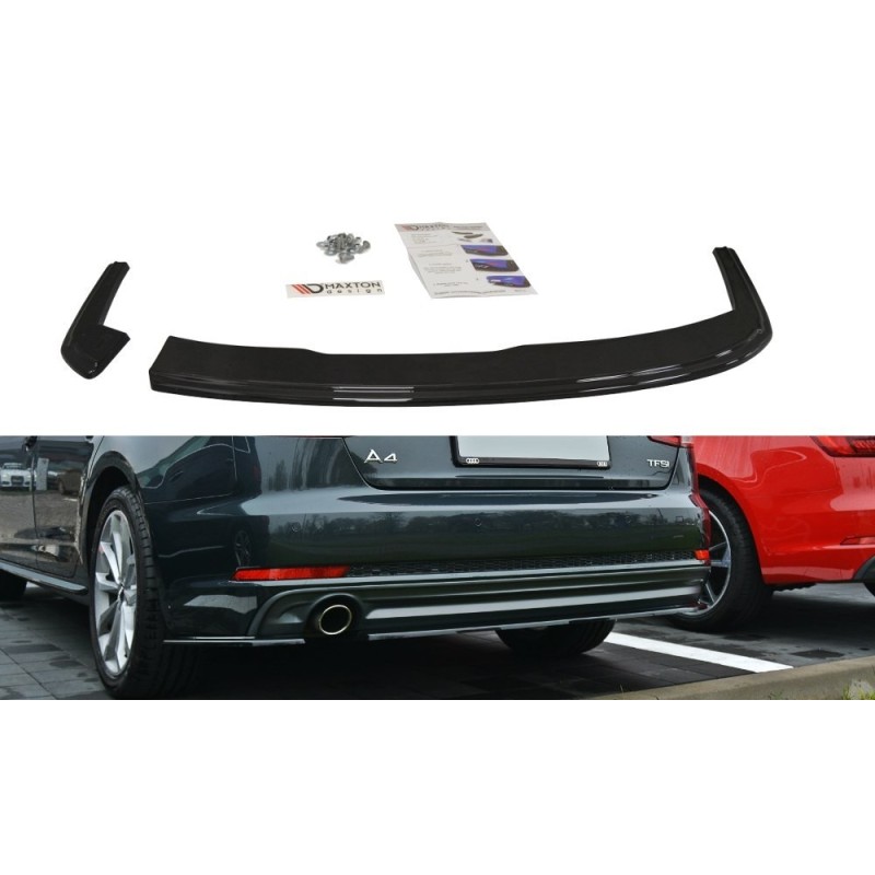 Splitter Tylnego Zderzaka (wer.1) - Audi A4 B9 S-Line