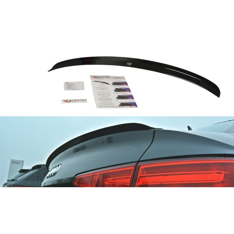 Nakładka Spojler Tylnej Klapy ABS - Audi A4 B9 S-Line Sedan