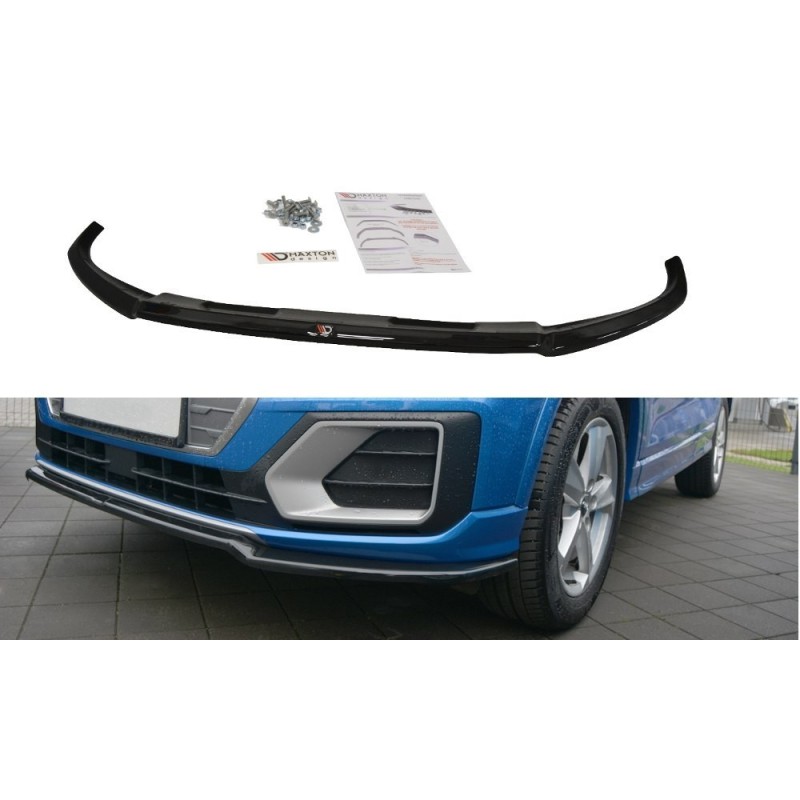 Przedni Splitter / dokładka ABS (v.1) - Audi Q2 Mk1 Sport