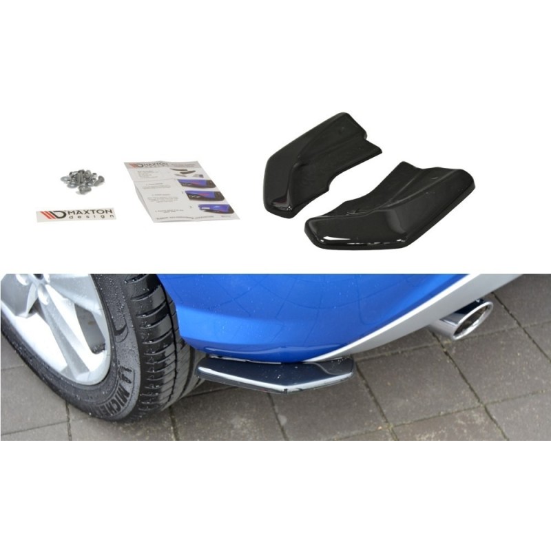 Splittery Boczne Tylnego Zderzaka ABS - Audi Q2 Mk1 Sport