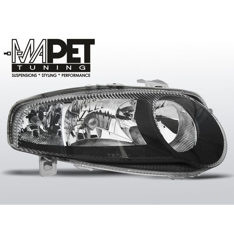 Lampy przód Alfa Romeo 147 - Black  czarne  LPAR03