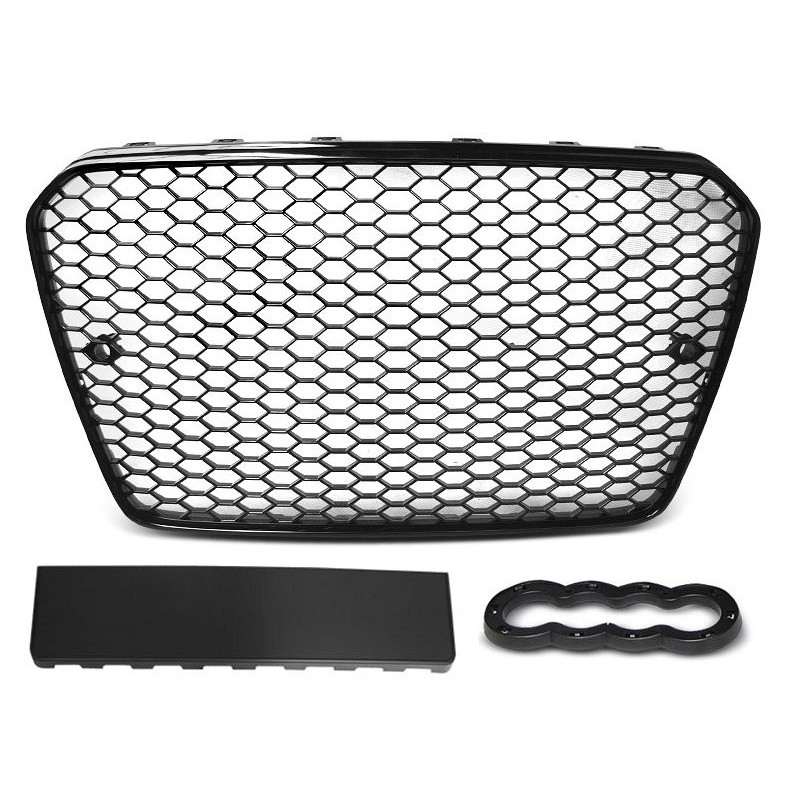 GRILL AUDI A5 RS5 look 12-16 Czarny połysk GRAU54