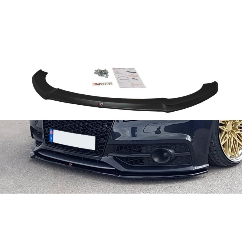 Przedni Splitter / dokładka ABS (wer.1) - Audi A7 S-line