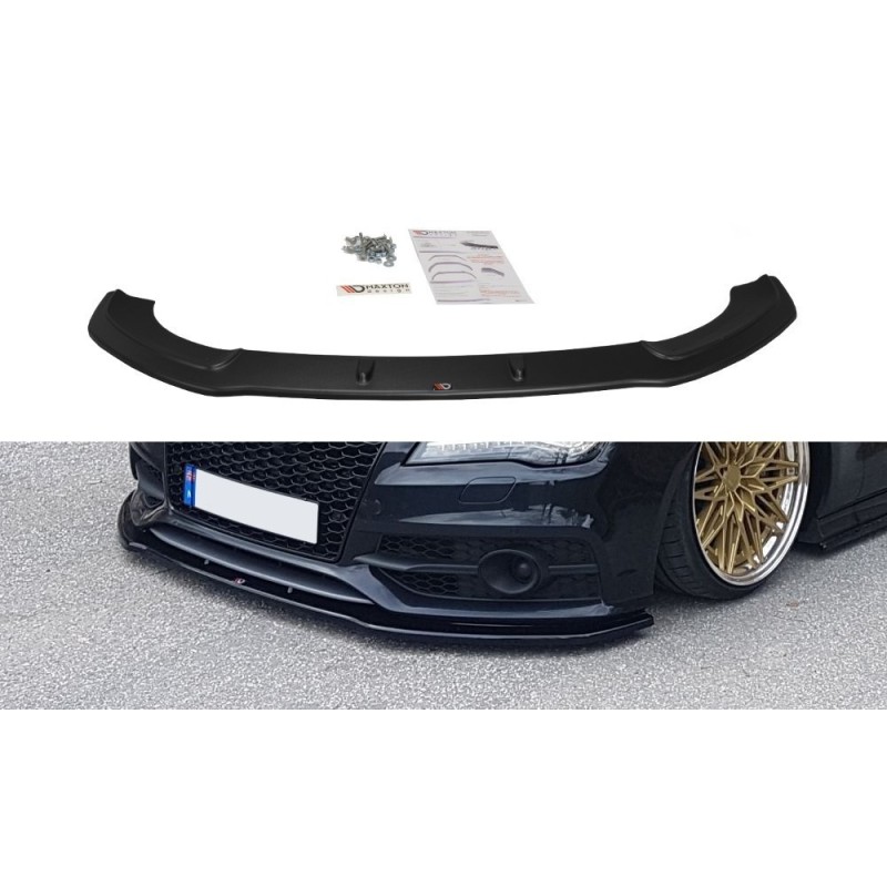 Przedni Splitter / dokładka ABS (wer.2) - Audi A7 S-line