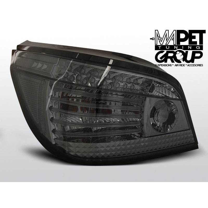 BMW E60 Sedan Clear SMOKED BLACK Led Diodowe LDBM64