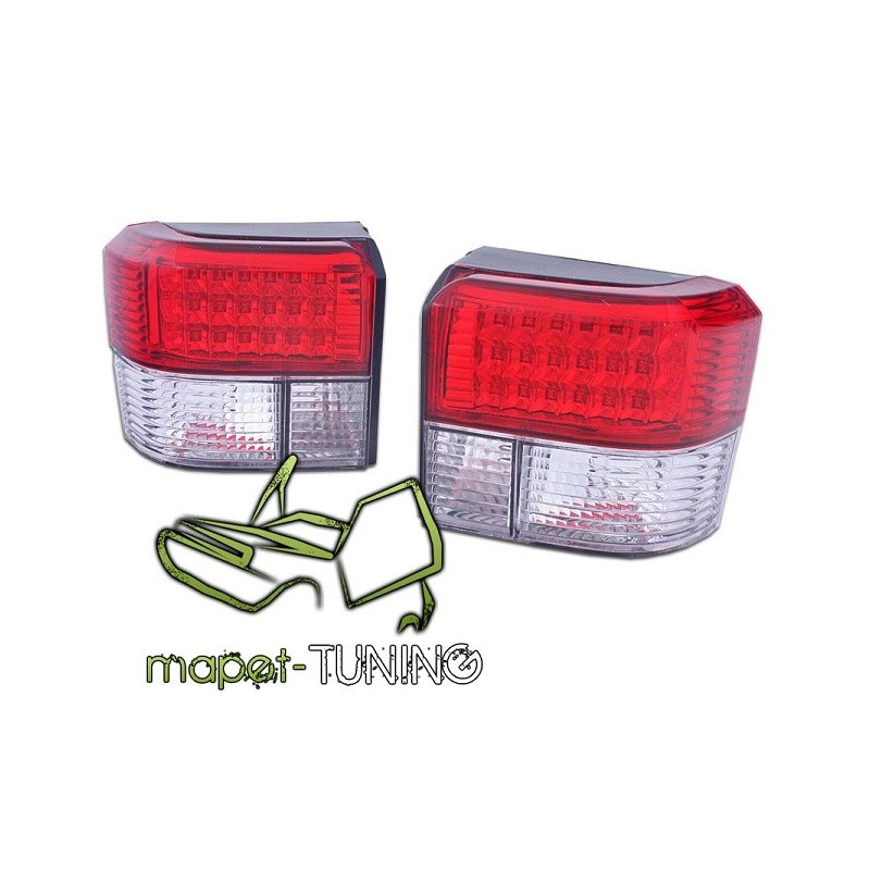 VW T4 Caravelle / Multivan / Transporter  LED RED WHITE diodowe LDVW55