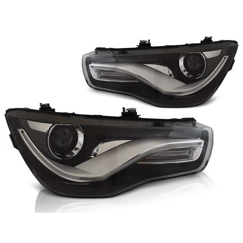 Audi A1  10-14  BLACK DRL LED jazdy dziennej   LPAUD5