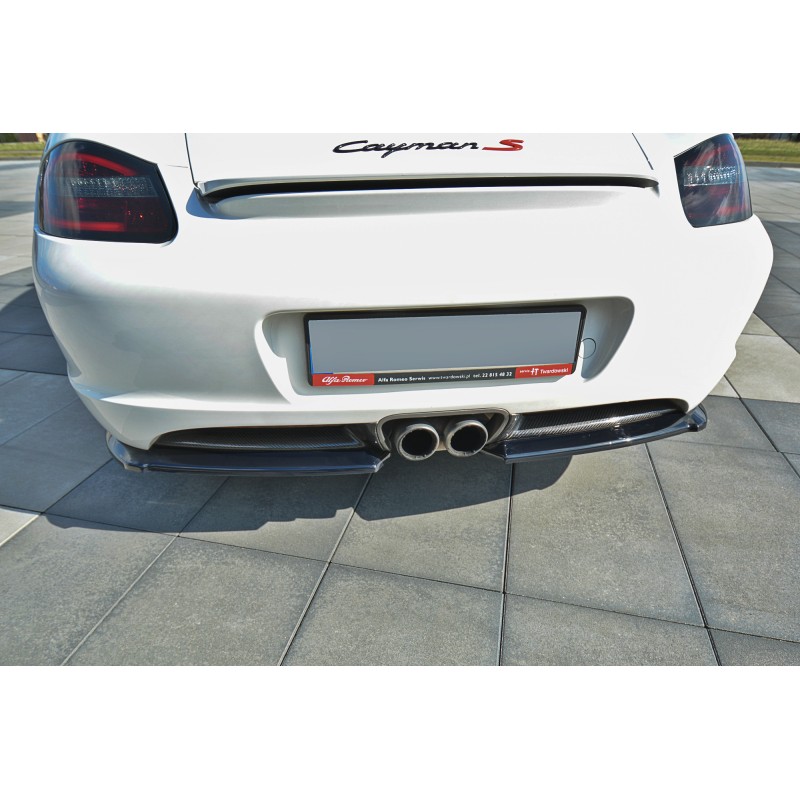 Splittery Tylnego Zderzaka ABS - PORSCHE CAYMAN S 987C