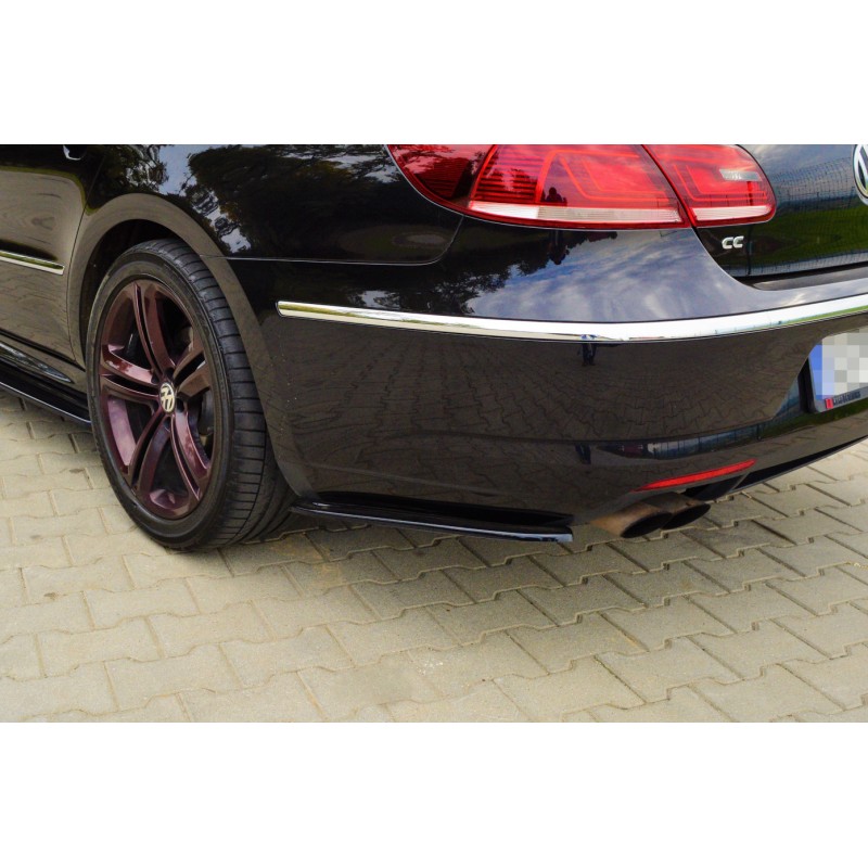Splittery Boczne Tylnego Zderzaka ABS - VW CC R-Line 2012-