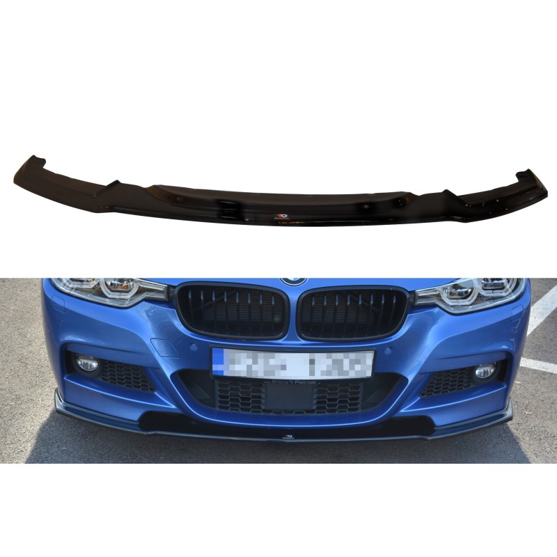 Przedni Splitter / dokładka ABS - BMW 3 F30 FL Sedan M-sport