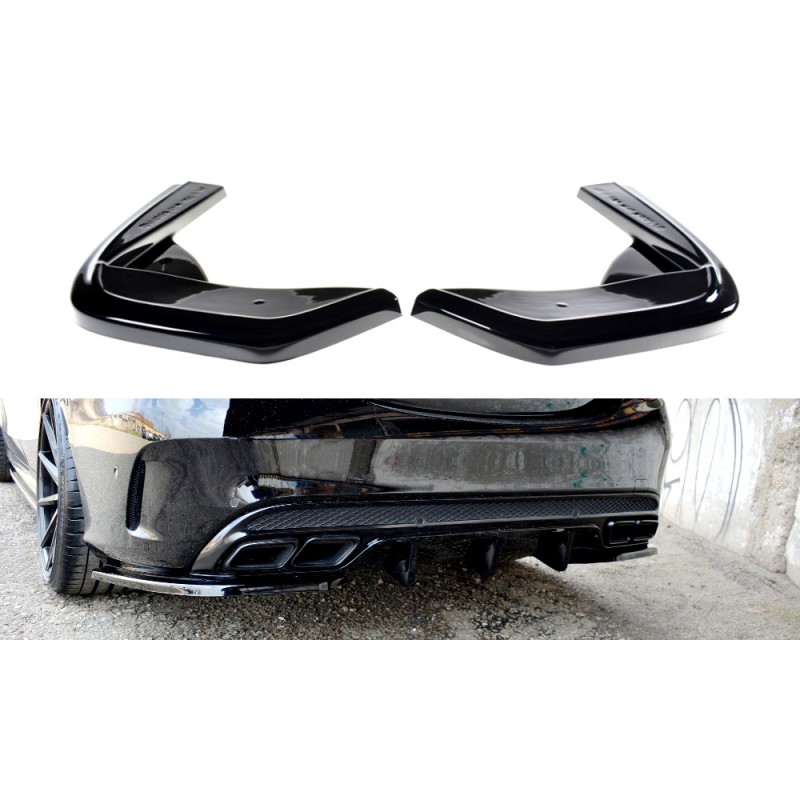 Splittery Boczne Tylnego Zderzaka - Mercedes W205 / S205 C43 AMG