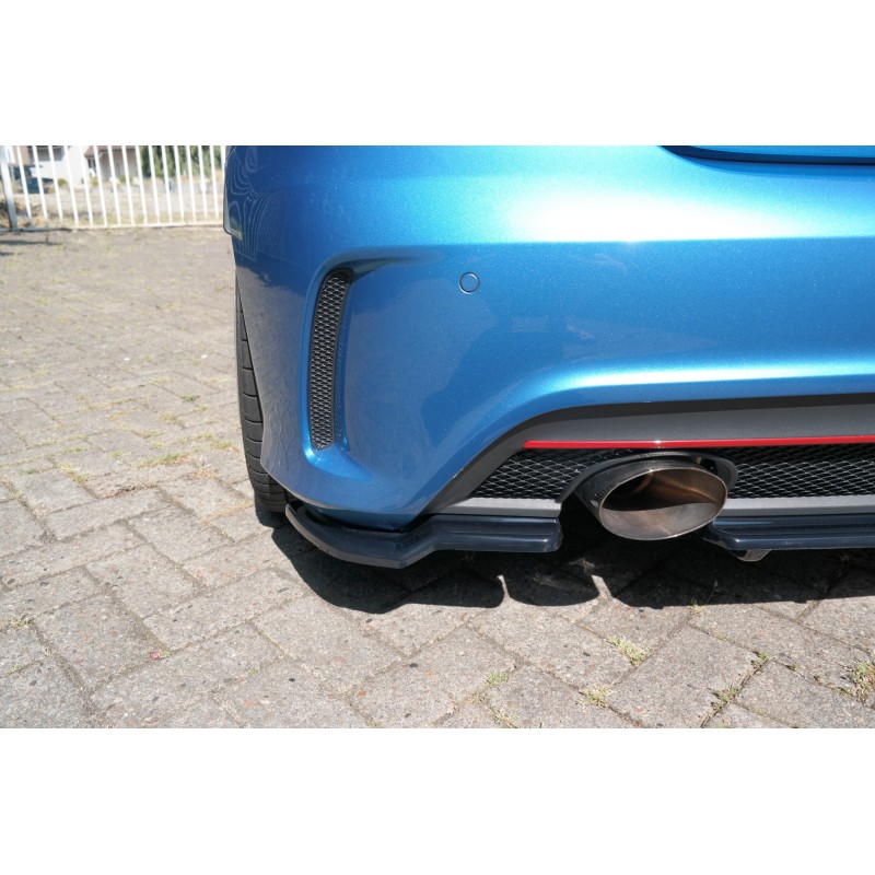 Splittery Boczne Tylnego Zderzaka ABS - Mercedes A W176 AMG-line 2012-15