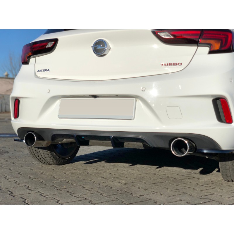Dyfuzor Tylnego Zderzaka ABS - Opel Astra K OPC-line