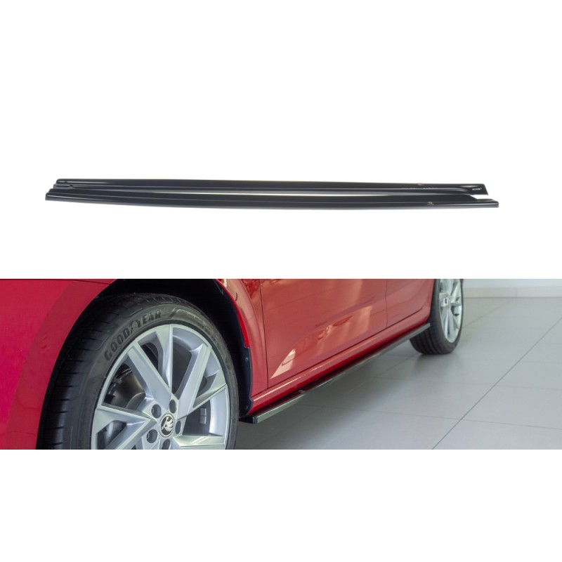 Poszerzenia Progów ABS - Skoda Superb III  2015-