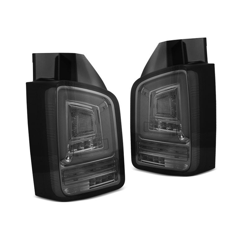 VW T5 Smoked FULL LED BAR diodowe z dynamiczne kier. LDVWL3 KLAPA