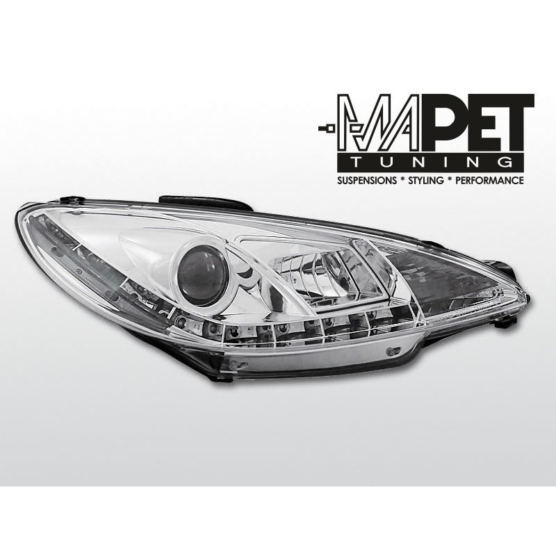 Peugeot 206 - diodowe CHROM LED - LPPE18