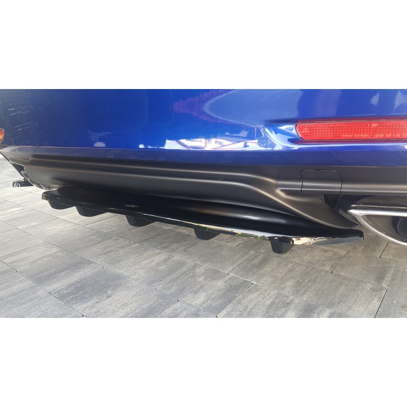 Splitter Tylnego Zderzaka ABS (Z DYFUZOREM) - Lexus RC