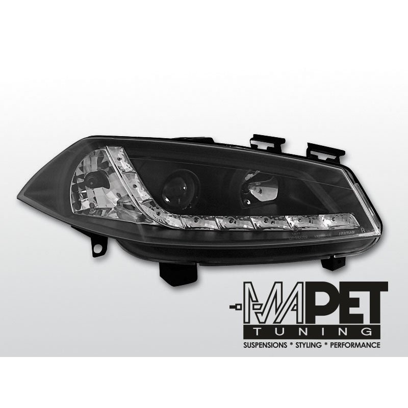 Renault Megane 02-05 - BLACK LED - diodowe LPRE16