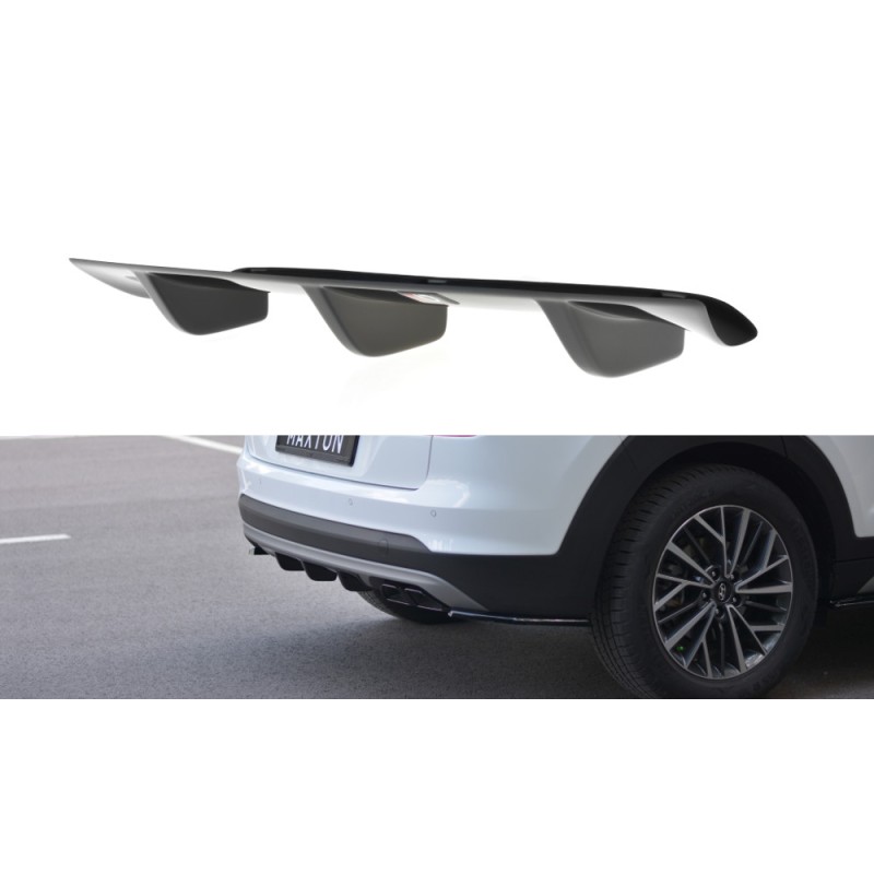 Dyfuzor Tylnego Zderzaka ABS - Hyundai Tucson Mk3 Facelift