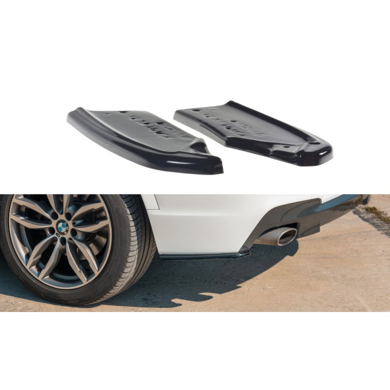 Splittery Boczne Tylnego Zderzaka ABS - BMW X3 F25 M-Pack Polift