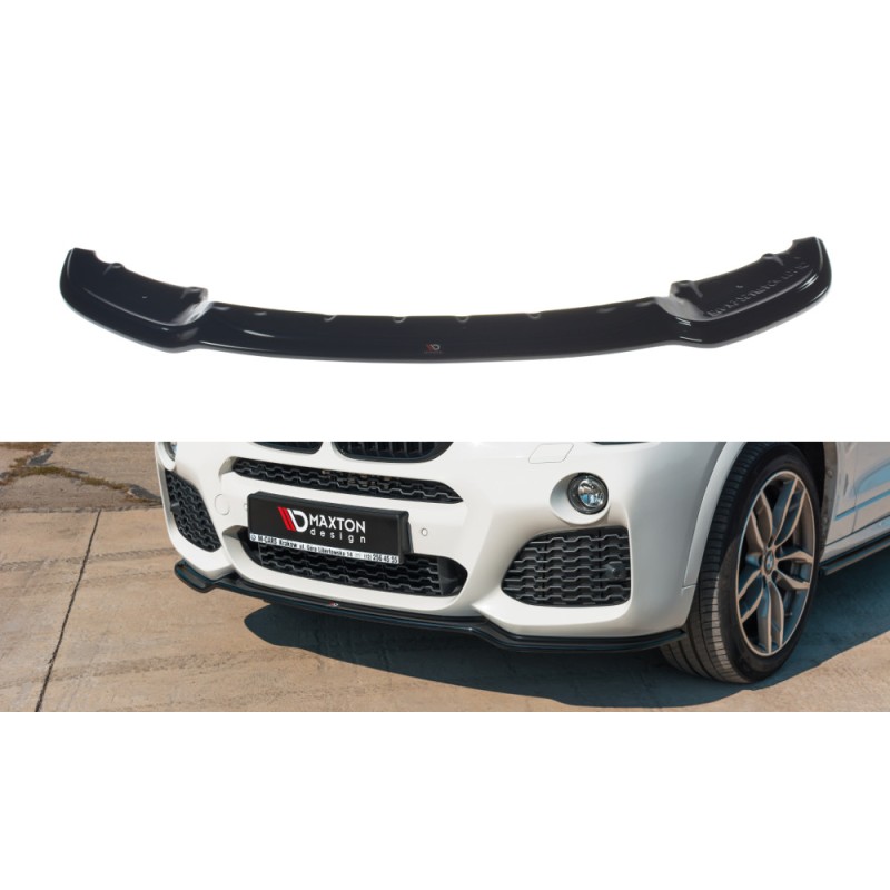 Przedni Splitter / dokładka ABS - BMW X3 F25 M-Pack Polift