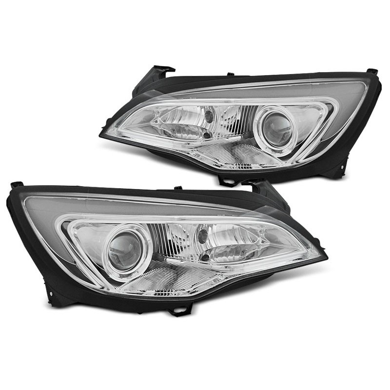Opel Astra J 2010- CHROM LED DRL do jazdy dziennej LPOPA0