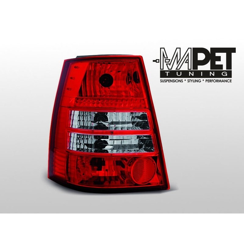 VW Bora Variant clearglass RED WHITE LTVW93