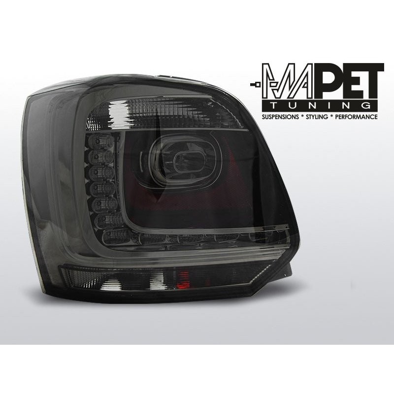 VW Polo 6R 09-13 Smoked Black LED diodowe LDVWB4