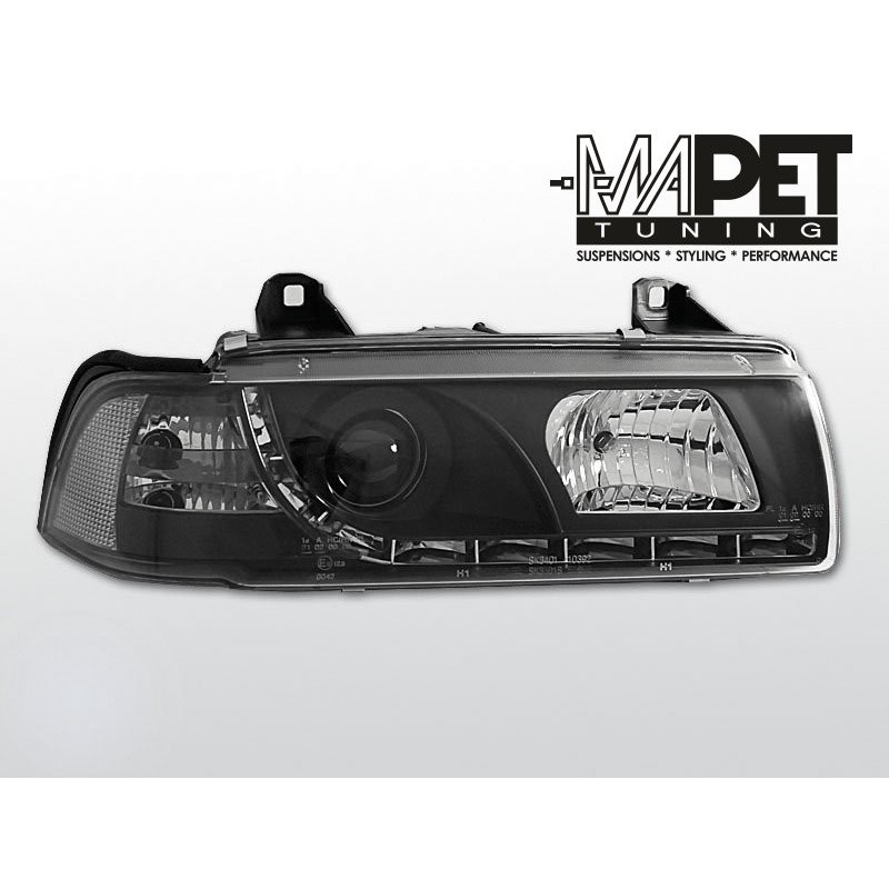 BMW E36 Sedan / Touring / Compact - BLACK LED - diodowe LPBM52