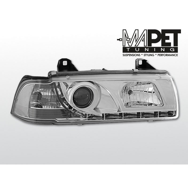 BMW E36 Coupe / Cabrio CHROM LED - diodowe LPBM53