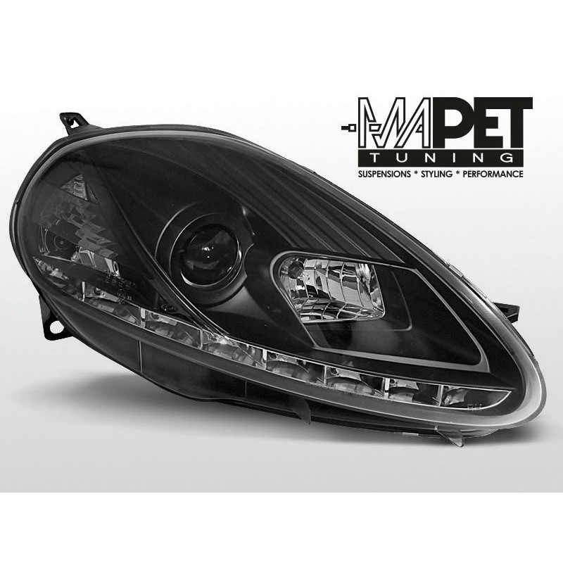 Fiat Grande Punto 05-08 - BLACK LED - diodowe LPFI06