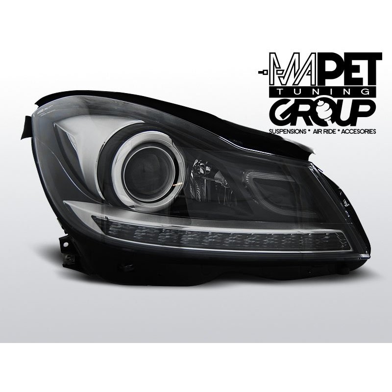 Mercedes C-klasa W204  11-14 BLACK LED diodowe  LPME87