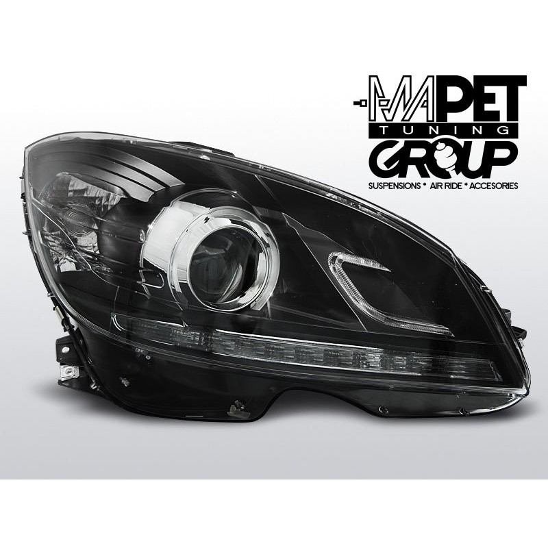 Mercedes C-klasa W204 07-10 BLACK LED diodowe LPME89