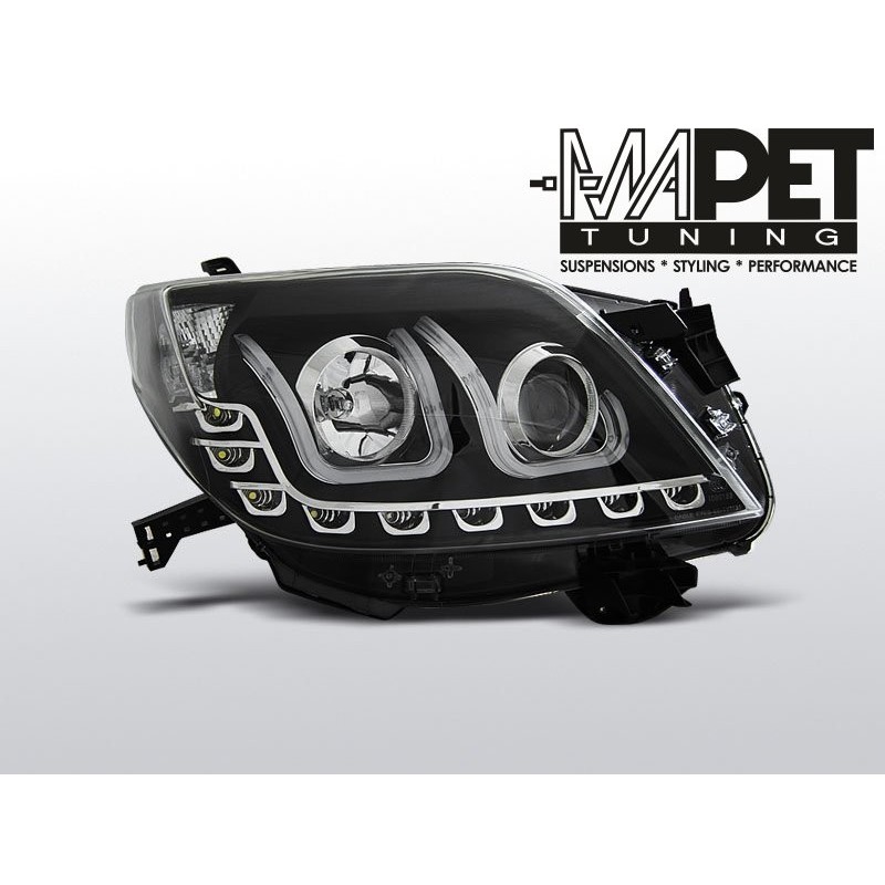 Toyota Land Cruiser 150 09- BLACK LED - diodowe LPTO29