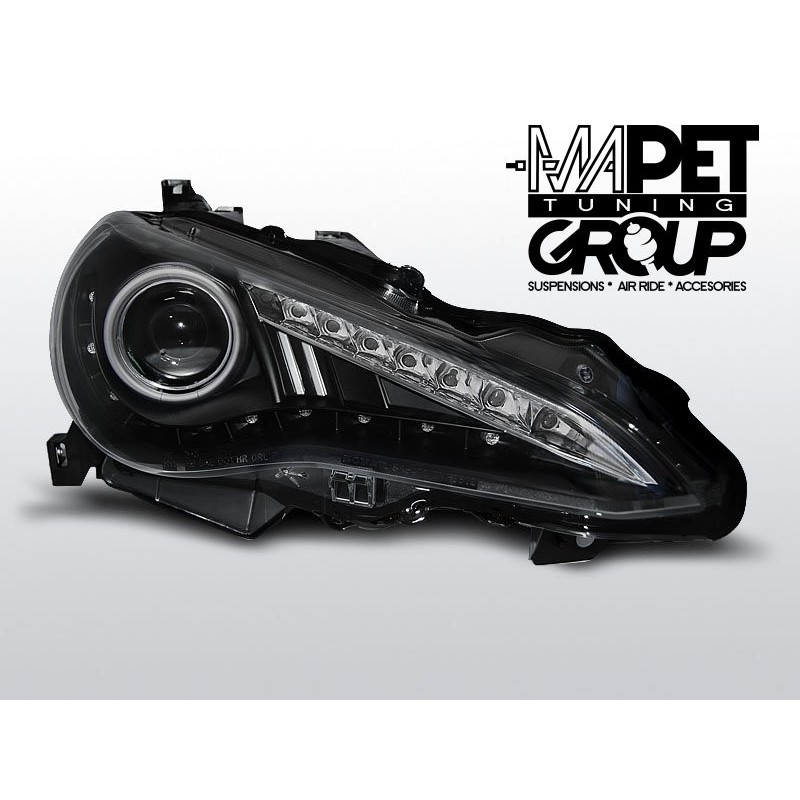 Toyota GT86 2012- BLACK LED - BI-xenon D4S - diodowe jazdy dziennej LPTO31