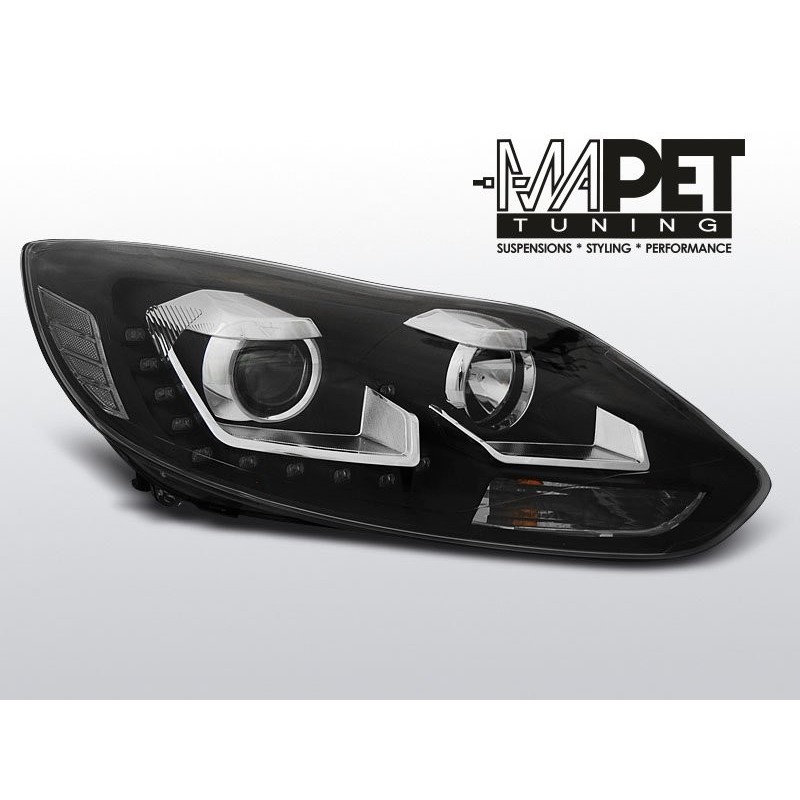 Ford Focus III 11-  BLACK LED - diodowe  LPFO61