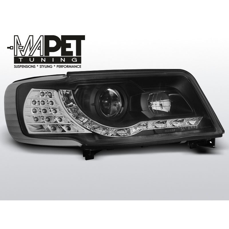 Audi 100 C4 - BLACK LED - czarne - LPAU48