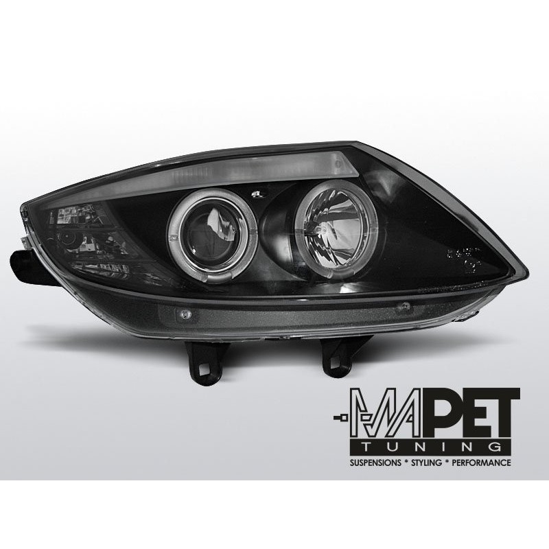 BMW Z4 - Angel Eyes BLACK czarne Ringi LPBM78