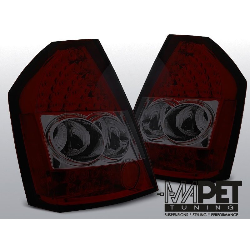 Chrysler 300C - Clear Smoked Red Led diodowe LDCH13