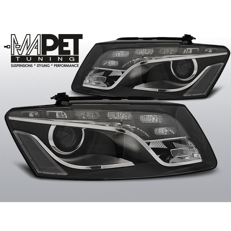 AUDI Q5 11.08 - 09.12 DRL BLACK diodowe do jazdy dziennej LPAUD4