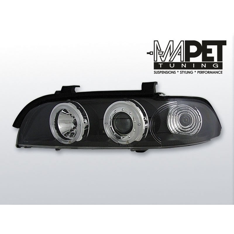 BMW E39 Angel Eyes BLACK czarne Ringi mnl. LPBM29