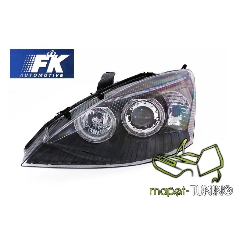Ford Focus I 98-01 Angel Eyes BLACK ringi DEPO LPFO42